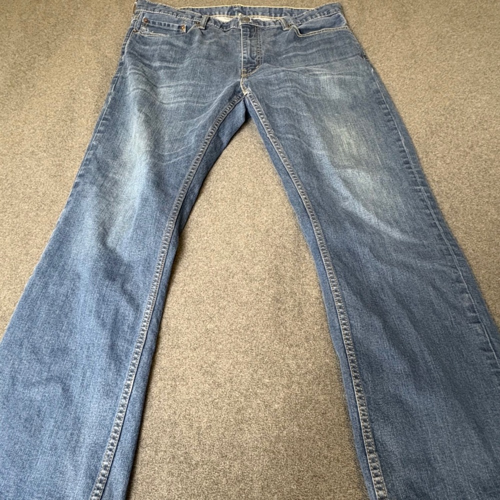 Levis 559 Relaxed Straight Leg Mens Jeans Blue Denim W38 L32 (Actual 38x29)